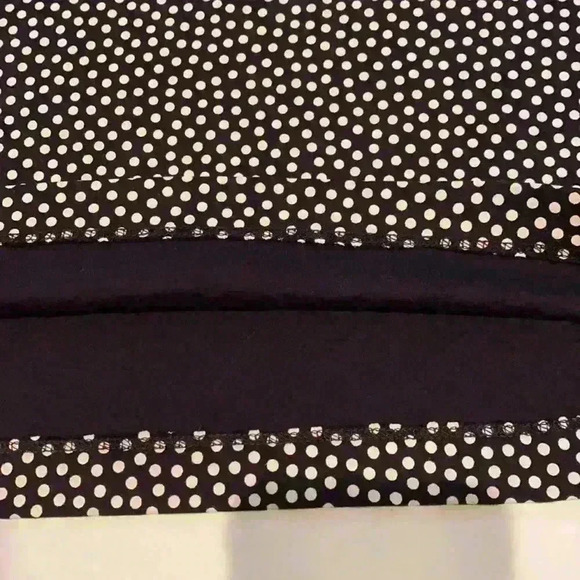 Land’s End Polka Dot tank top black and white L/P - Picture 7 of 10